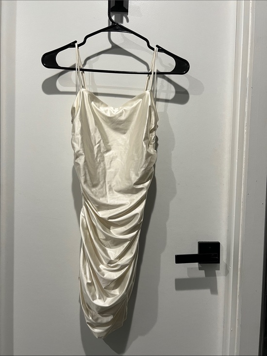 bp Dresses & Skirts - bp Cream Satin Mini Dress